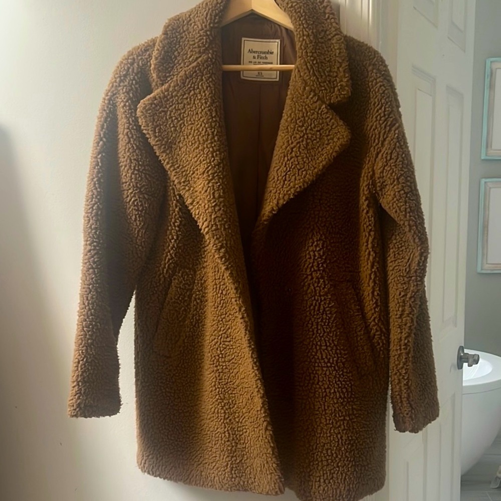 Abercrombie and Fitch Teddy Coat Size XS